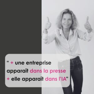 Etre visible par les IA grâce aux relations presse, les conseils experts de Véronique Martin Etre visible par les IA grâce aux relations presse, les conseils experts de Véronique Martin